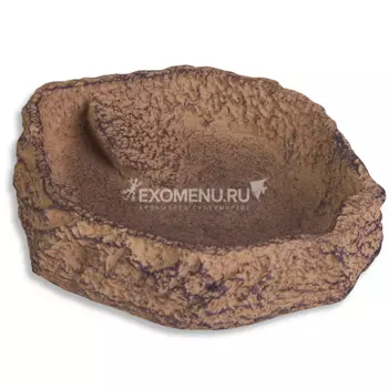 JBL ReptilBar SAND XL - Кормушка, поилка и купалка для обитателей террариума, песочная