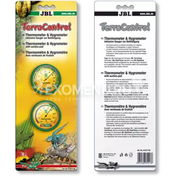 JBL TerraControl - Термометр и гигрометр для террариума с присосками