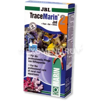 JBL TraceMarin 2 - Препарат с йодом, фтором, бором и хромом для морских аквариумов, 500 мл, на 7000 л
