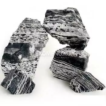 Камень GLOXY "Зебра" разных размеров, цена за кг