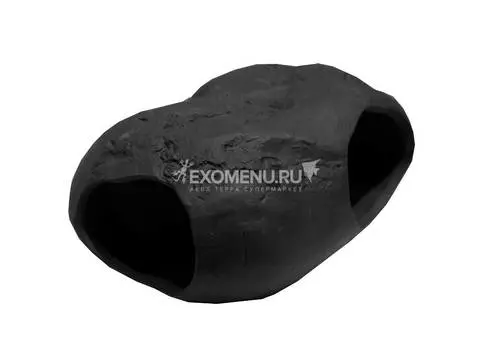 Камень укрытие с двумя отверстиями 18х13х8.5см