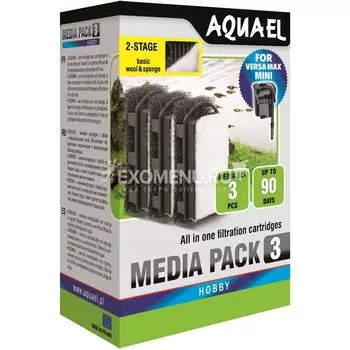 Катридж сменный VERSAMAX mini /пористая губка и флизелин (3 шт. в уп.)