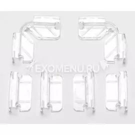 !Комплект креплений для покровного стекла аквариумов Dennerle NanoCube