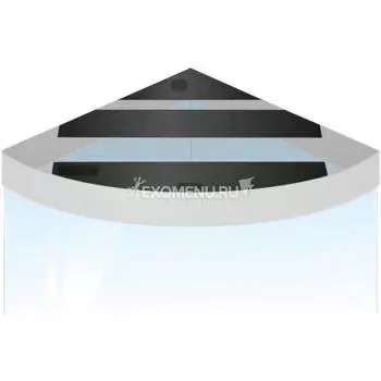 Комплект пластиковых крышек для Juwel Trigon 350 черный (93938)