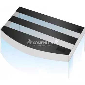 Комплект пластиковых крышек для Juwel Vision 450, 3шт черный (93968)