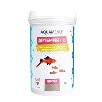 Корм АКВА МЕНЮ Артемия-Ц, 100 мл, для получения живых рачков артемии