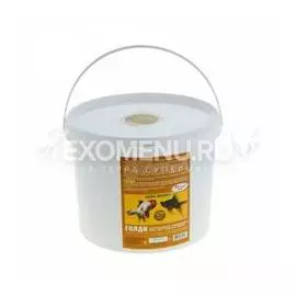 Корм АКВА МЕНЮ Голди, ведро (11 л./2 кг.), для золотых рыбок