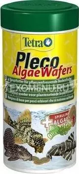 Корм для крупных растительноядных донных рыб Tetra Pleco Algae Wafers 250 ml