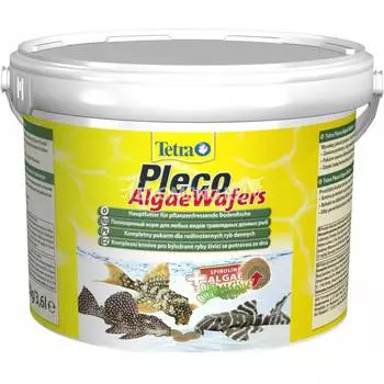 Корм для крупных растительноядных донных рыб Tetra Pleco Algae Wafers 3,6 L