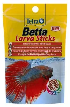 Корм для лабиринтовых Tetra Betta Larva Sticks 5г в форме мотыля