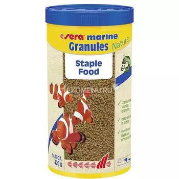 Корм для морских рыб Sera MARIN GRANULAT 1000 мл 420 г