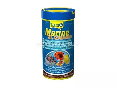 Корм для морских рыб среднего и крупного размеров Tetra Marin Granules 250ml 754638