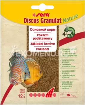 Корм для рыб Sera DISCUS GRANULAT 12 г (пакетик)