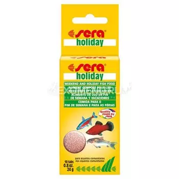 Корм для рыб SERA HOLIDAY 10 таблеток