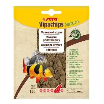 Корм для рыб Sera VIPACHIPS 15 г (пакетик)