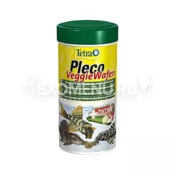Корм для травоядных сомиков Tetra Pleco Wafer 250 ml