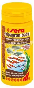 Корм Sera Випагран Бэби (Микрогран), 50 мл, 24 г.