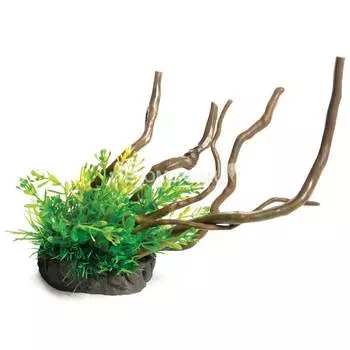 Коряга с растениями 220*90*140мм, Laguna
