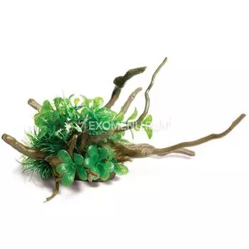 Коряга с растениями 270*170*130мм, Laguna
