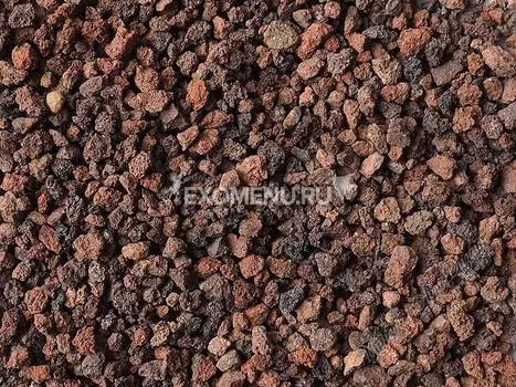 Красная лава крошка 3-5 мм (2 кг)