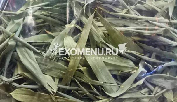 Листья бамбука - натуральный грунт для террариума, 1.5 л