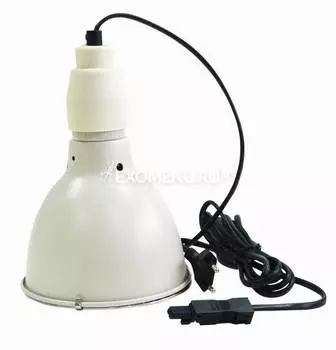 !LUCKY REPTILE Аксессуар для ламп "Светильник навесной с защитной сеткой, разьемом", белый (Германия)