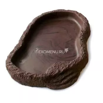 LUCKY REPTILE Кормушка для рептилий "Lava", 13x9.5x1.8см (Германия)