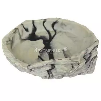 LUCKY REPTILE Кормушка-поилка для рептилий "Granite", 30x22x6см (Германия)