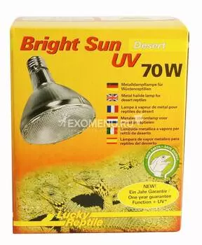 !LUCKY REPTILE Лампа 3 в1 "Bright Sun UV Пустыня 70Вт" (Германия)