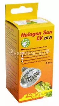 LUCKY REPTILE Лампа галогеновая "Halogen Sun 20Вт, 2 шт" (Германия)