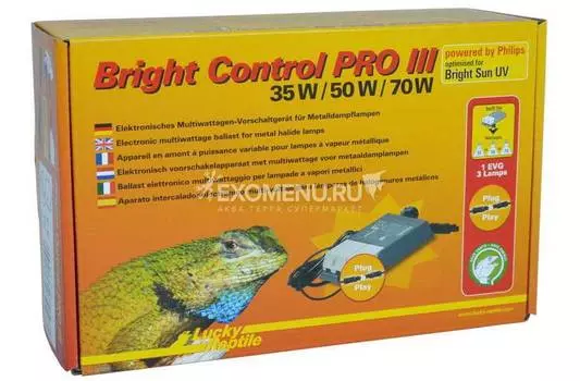 LUCKY REPTILE Пускорегулирующее устройство для ламп 3 в1 "Bright Control PRO III 35-70Вт"