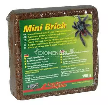 LUCKY REPTILE Субстрат для террариумов "Mini Brick ", 150 гр (Германия)