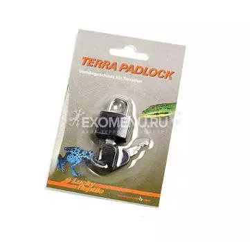 LUCKY REPTILE Замок для террариумов навесной, с ключом "Terra Padlock 2" (Германия)