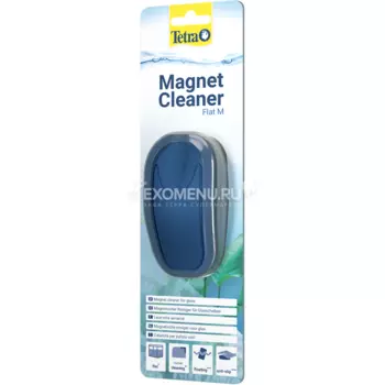 Магнитный стеклоочиститель Tetra Magnet Cleaner Flat M