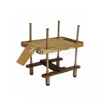 Остров для черепах NomoyPet 42*28см (NFF-09)