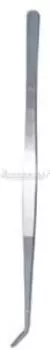 Пинцет 08FR с загнутыми кончиками, 400мм