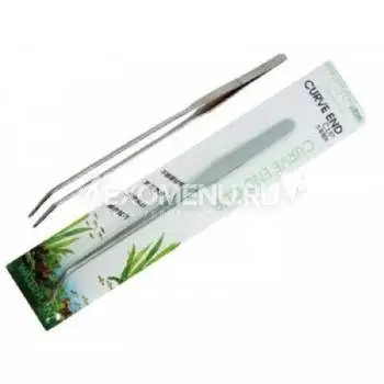 Пинцет из нержавеющей стали с загнутыми кончиками для посадки водных растений