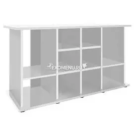 Подставка без дверок ALTUM 450/ CRYSTAL 500 (белая) влагостойкая плита ЛДСП 16/22 мм, кромка ПВХ 0,45/1мм, 151*56*79 см, регул-мые опоры (шт.)