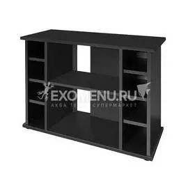 Подставка без дверок ALTUM 450/ CRYSTAL 500 (чёрная шагрень) влагостойкая плита ЛДСП 16/22 мм, кром