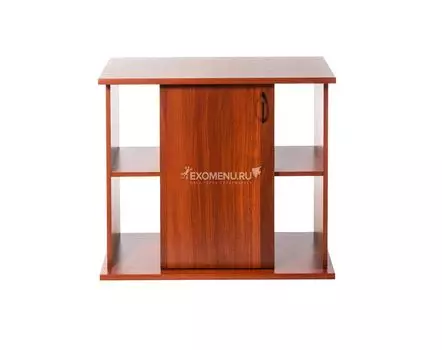 Подставка фигурная 80 (810х360х710) с одной дверкой ДСП, итальянский орех, в коробке, ПВХ