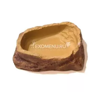 Поилка-камень для рептилий Simple Zoo, Размер M, 120*100*40 мм