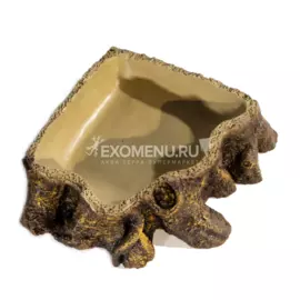 Поилка "Корень дерева" для рептилий, 260х245х60 мм