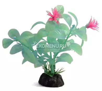 Растение 1120LD светящееся "Ротала" зеленая, 100мм, (пакет), Laguna