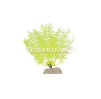 Растение флуоресцирующее GloFish желтое S 13 см
