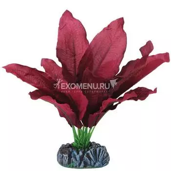 Растение шелковое "Криптокорина", 200мм, Laguna