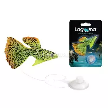 Рыбка декоративная 5002LD "Гуппи", 97*140*25мм, (блистер)