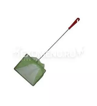 Сачок аквариумный 6/7 см (металл), пластиковая ручка