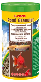Сера Корм для прудовых рыб POND GRANULAT 1 л (170 г)
