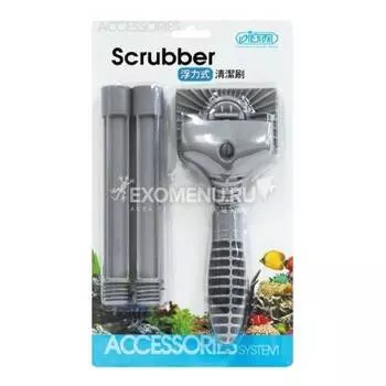 Скруббер ISTA с синтетической губкой и удлиняющими насадками