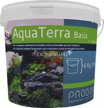 PRODIBIO Субстрат комплексный AquaTerra Basis, для растений, 6кг